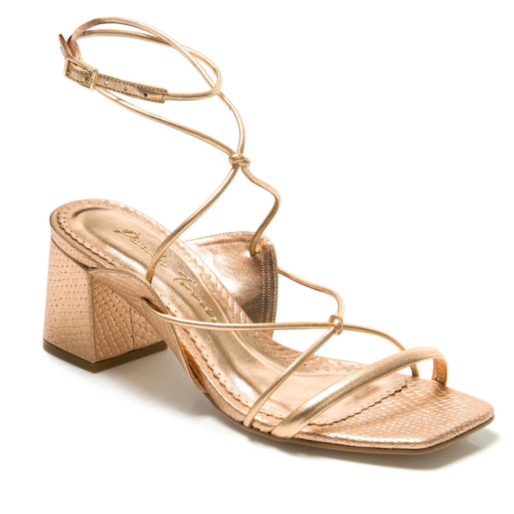 Paula Torres Marrakesh Sandal in Bronze